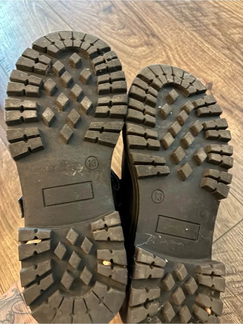 The Children's Place Black Mary Jane Hook-and-Loop Dress Shoes